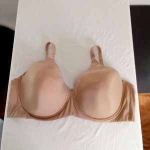Leading Lady 5210 Brigitte Luxe Underwire Beige Molded Seamless T-Shirt Bra 52F